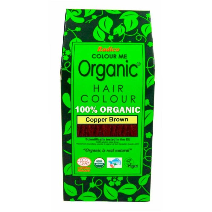 Radico Copper Brown vasepruun looduslik juuksevärv 100g