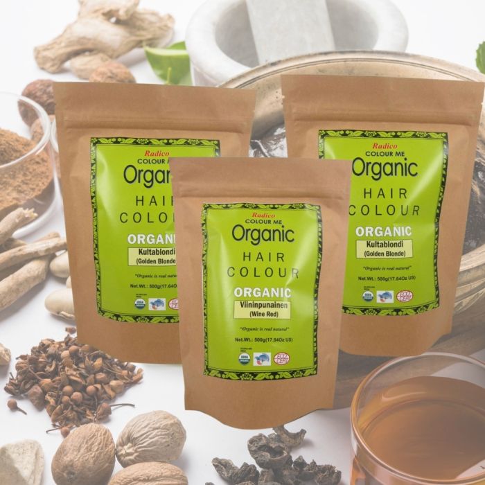 Radico best seller loodusliku juuksevärvi stardipakett salongidele
