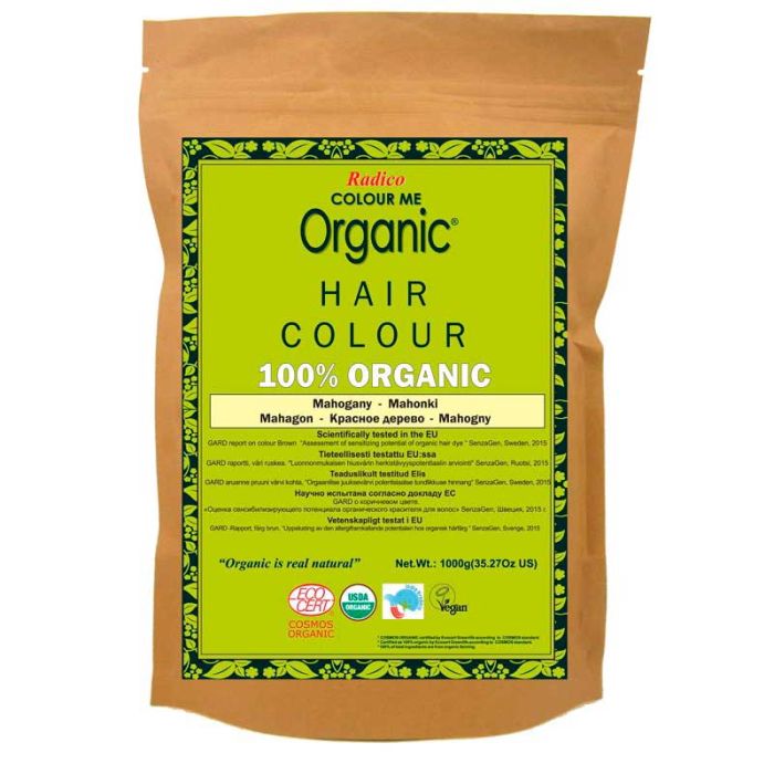 Radico Colour Me Organic Mahogany taimne juuksevärv mahagon 1kg