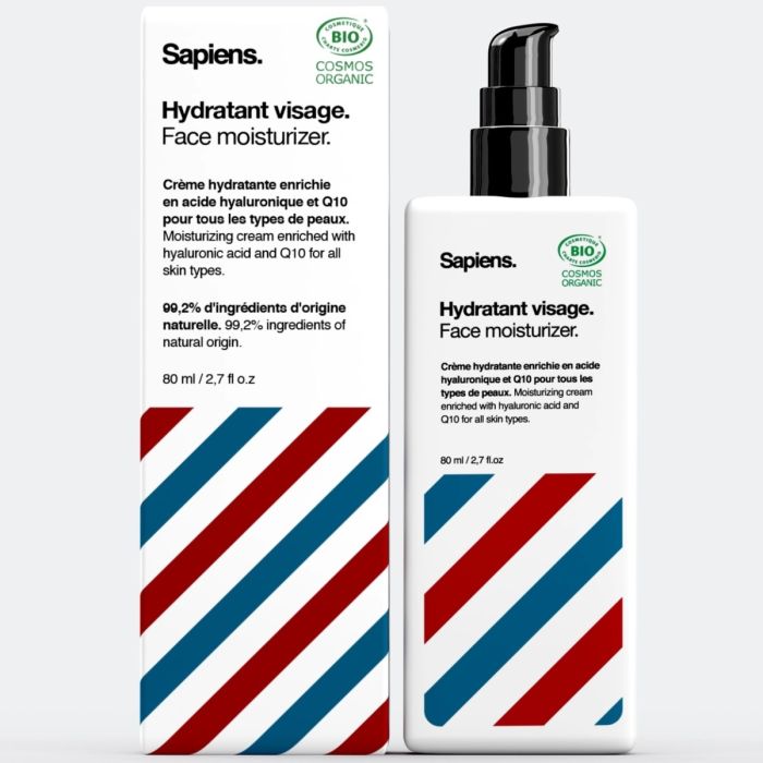 Sapiens näo- ja habemekreem meestele 80ml  