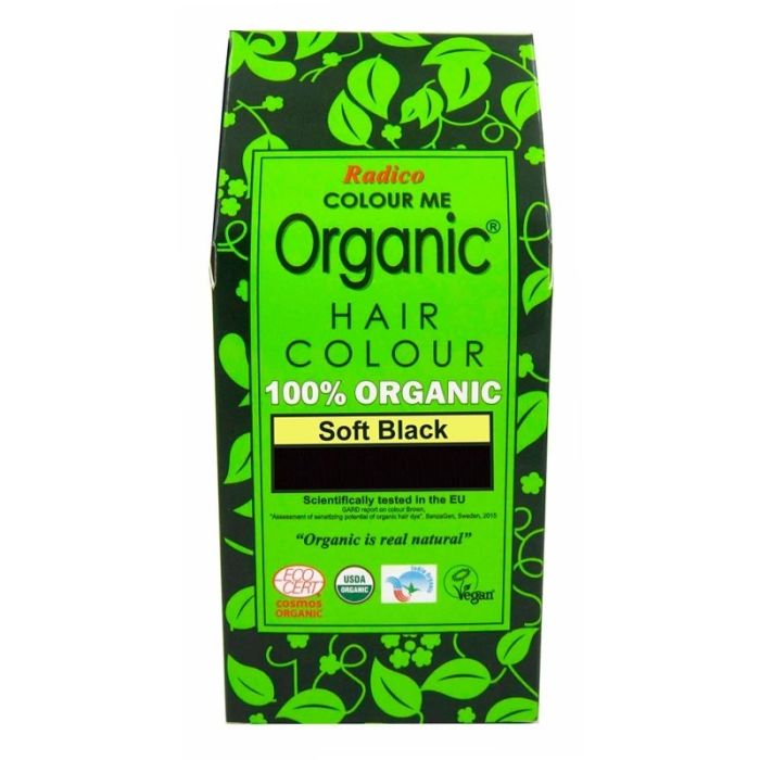 Radico Soft Black pehme must looduslik juuksevärv 100g